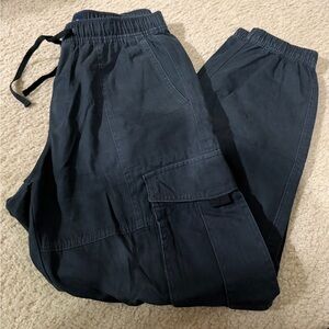 Men's Black Cargo Pants